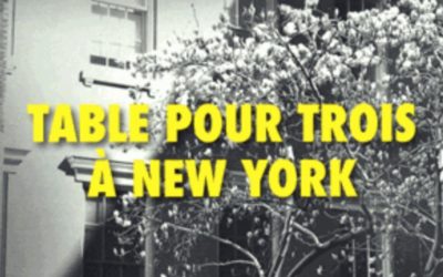 Table pour trois à New York – Elie Bernheim