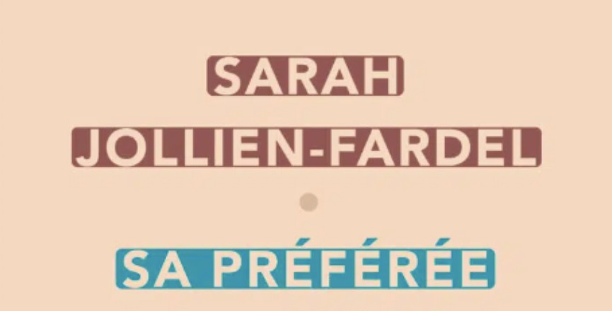 Sa préférée – Sarah Jollien-Fardel